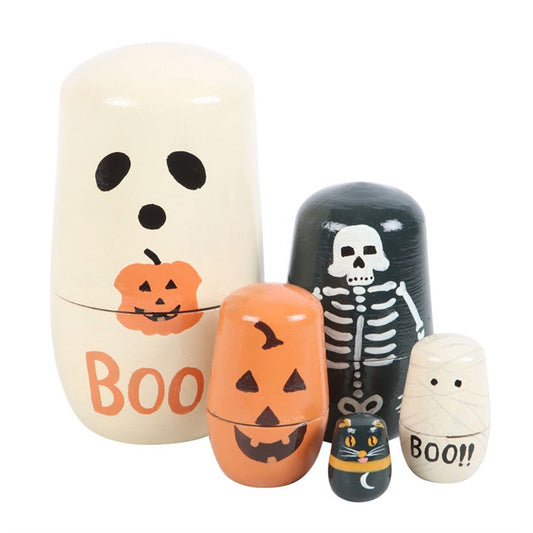 Halloween Russian Nesting Doll Set N/A