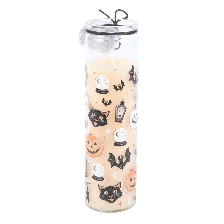Spooky Spiced Pumpkin Tube Candle N/A