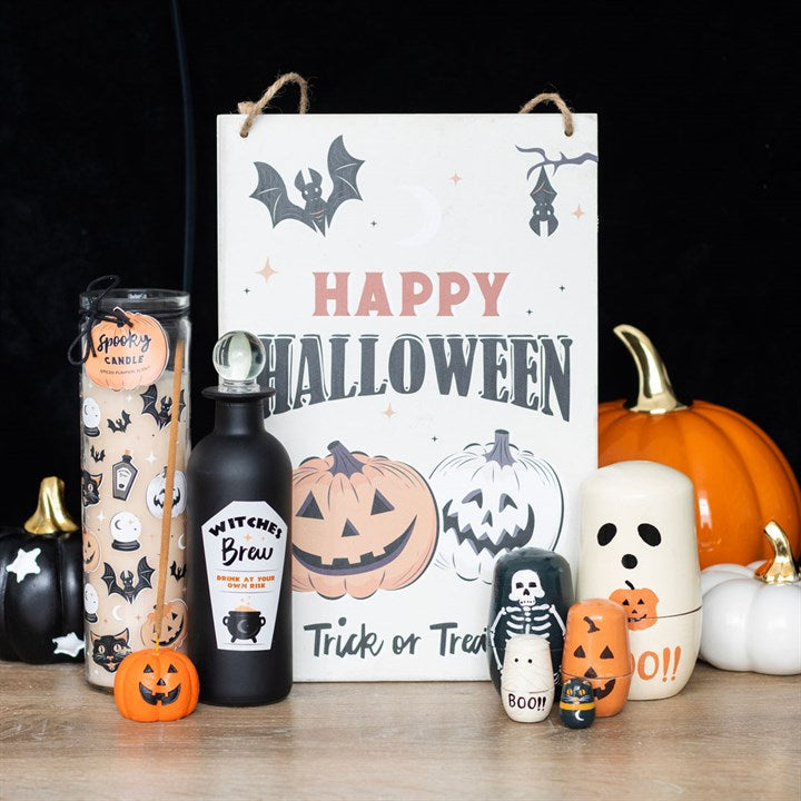 Spooky Spiced Pumpkin Tube Candle N/A
