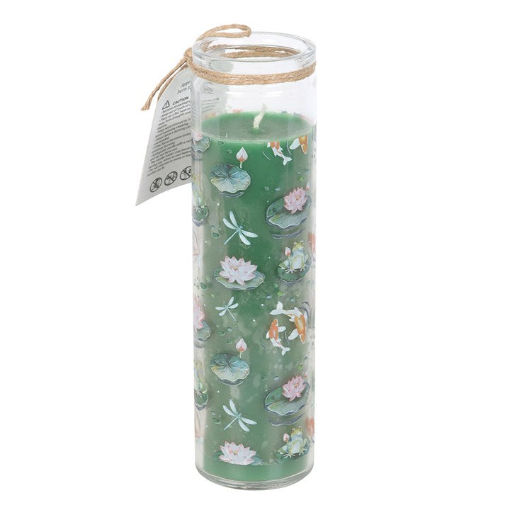 Pond Print Oriental Jasmine Tube Candle N/A