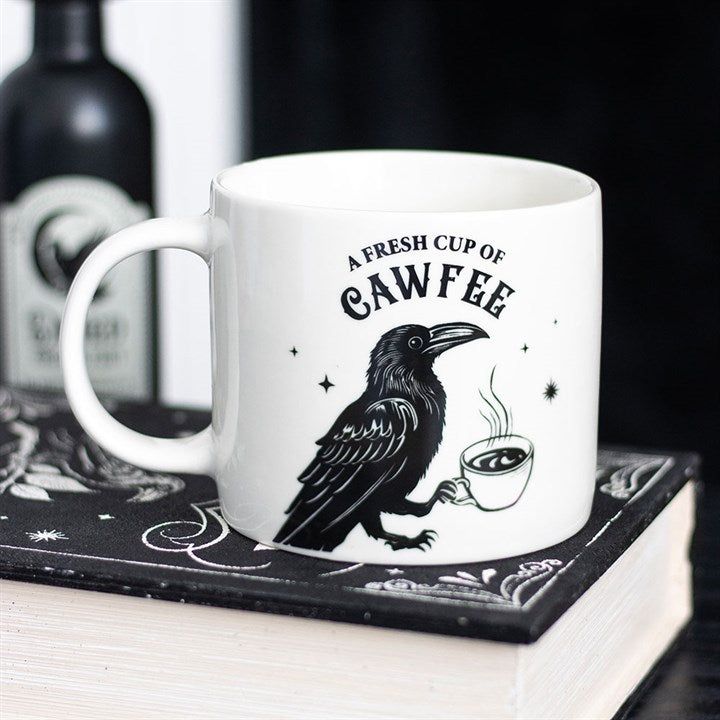 Fresh Cup of Cawfee Raven Mug N/A