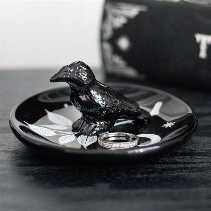 Mystic Raven Trinket Dish N/A