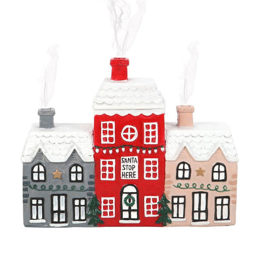 Christmas Village Incense Cone Holder N/A