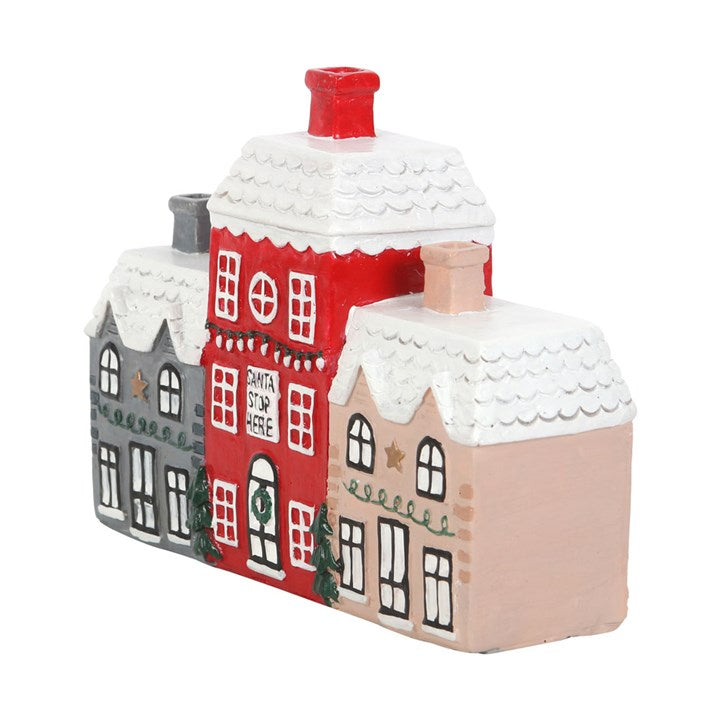 Christmas Village Incense Cone Holder N/A