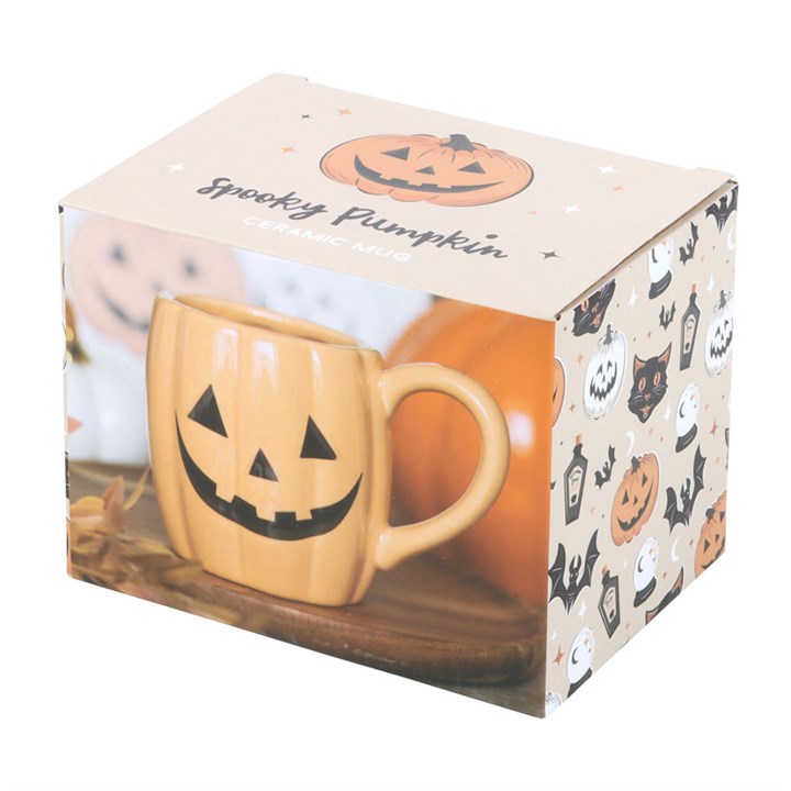 Jack-o'-Lantern Pumpkin Shaped Mug N/A