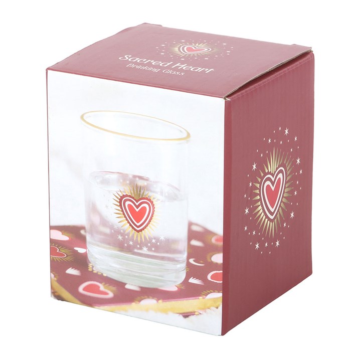 Sacred Heart Drinking Glass N/A