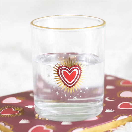 Sacred Heart Drinking Glass N/A