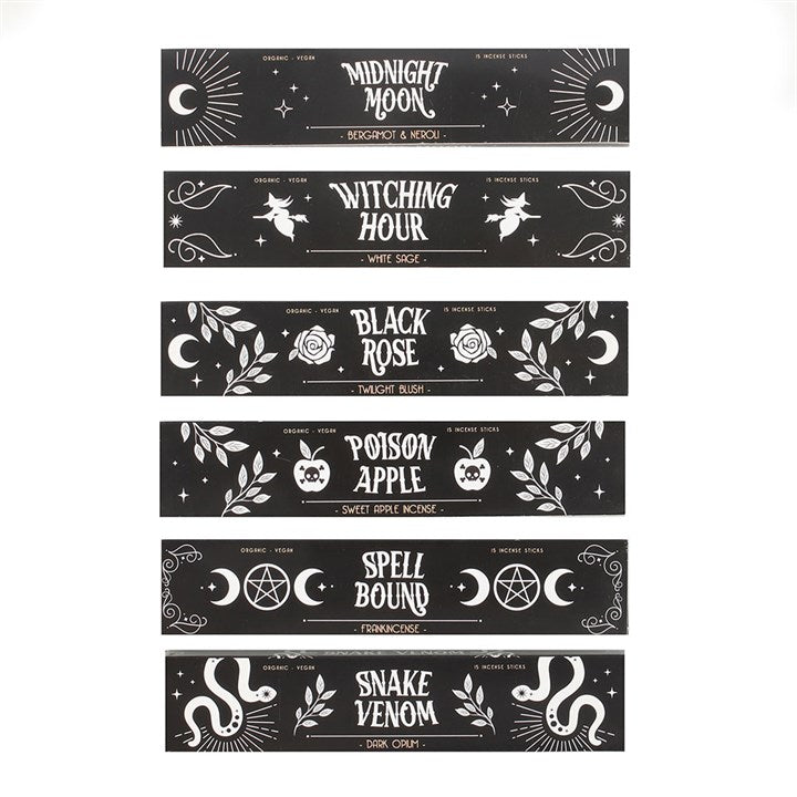Set of 36 Midnight Rituals Incense Sticks in Display N/A