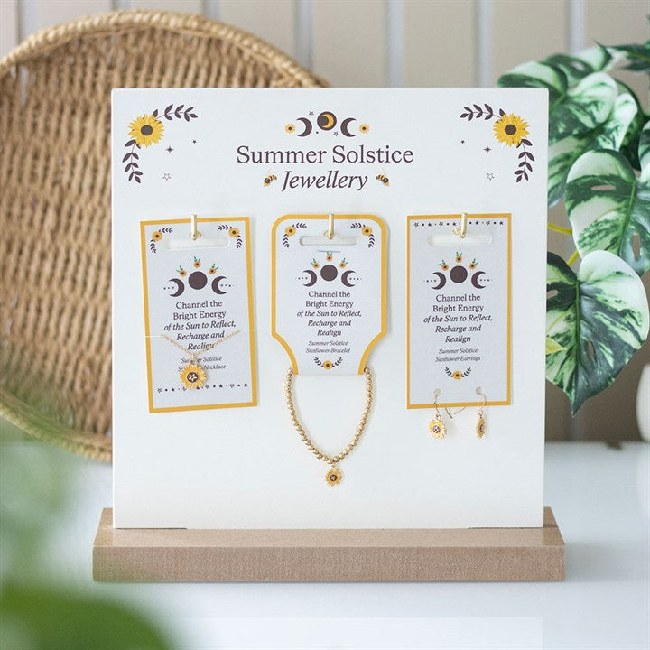 Set of 18 Summer Solstice Jewellery Pieces on Display N/A