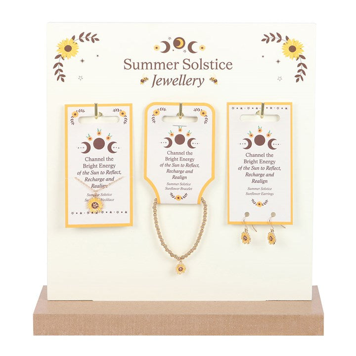 Set of 18 Summer Solstice Jewellery Pieces on Display N/A