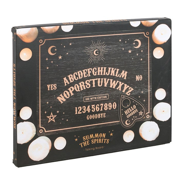 Black Talking Board with Planchette N/A