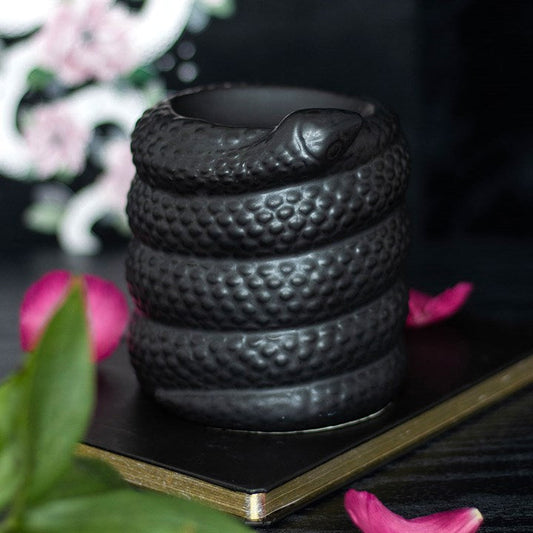 Black Snake Oil Burner and Wax Warmer N/A