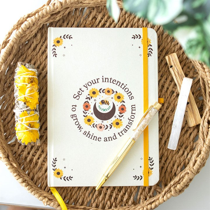 Summer Solstice Intention Journal with Citrine Pen N/A