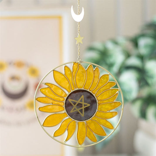Summer Solstice Sunflower Suncatcher N/A