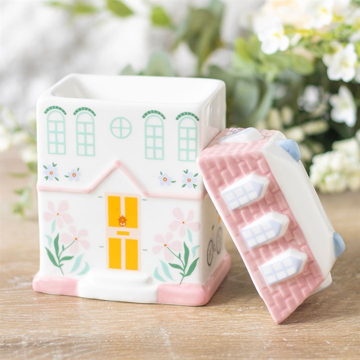Pastel House Oil Burner and Wax Warmer N/A