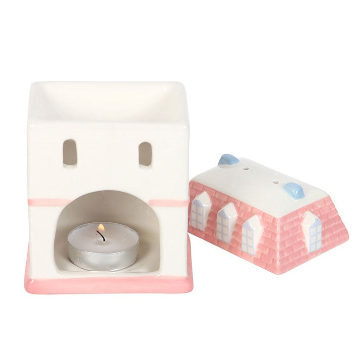 Pastel House Oil Burner and Wax Warmer N/A