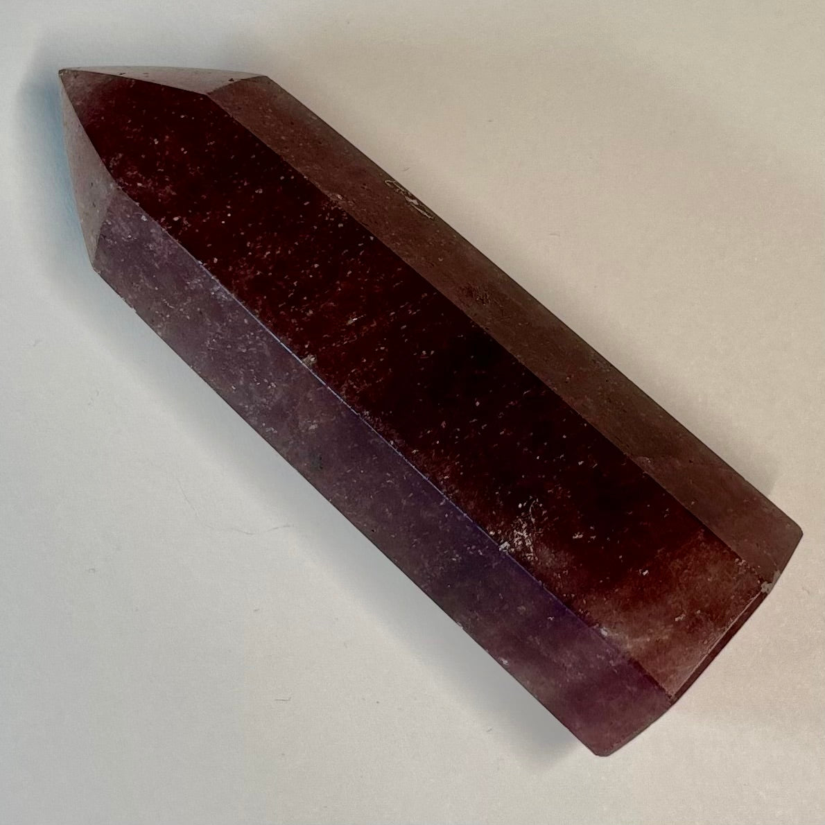 Starwberry Quartz, Tower Crystal, Crystal, Frontal