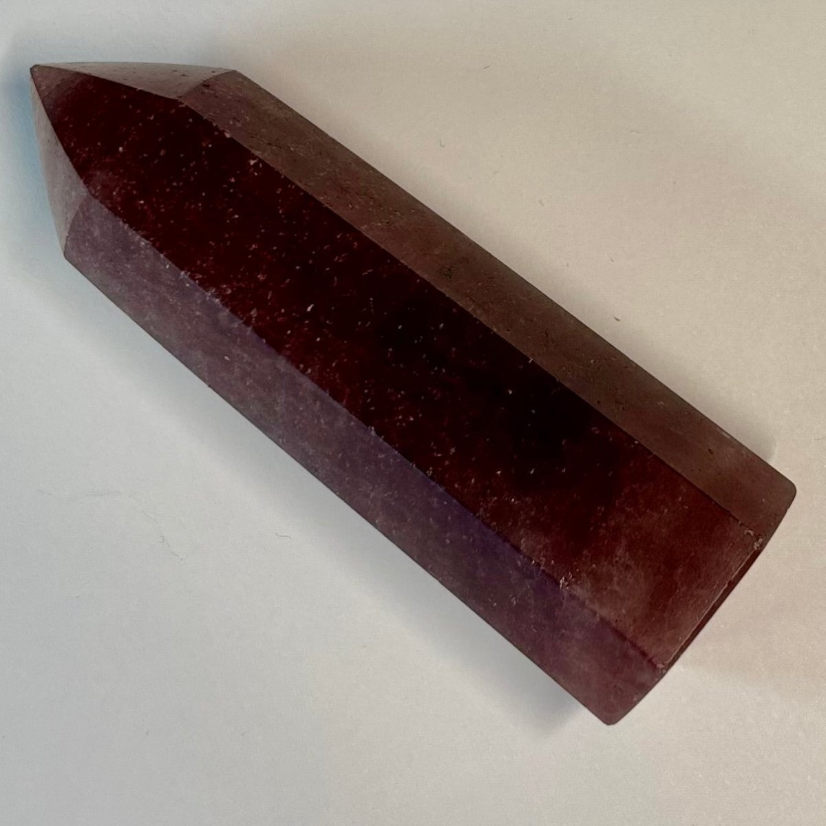 Starwberry Quartz, Tower Crystal, Crystal, Frontal