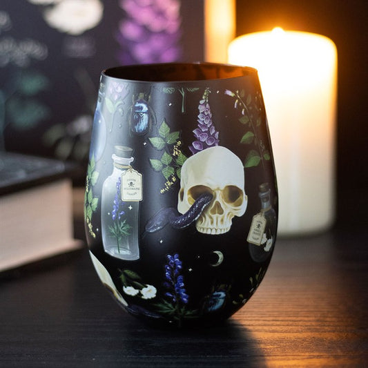 Venom & Vines Print Stemless Glass N/A