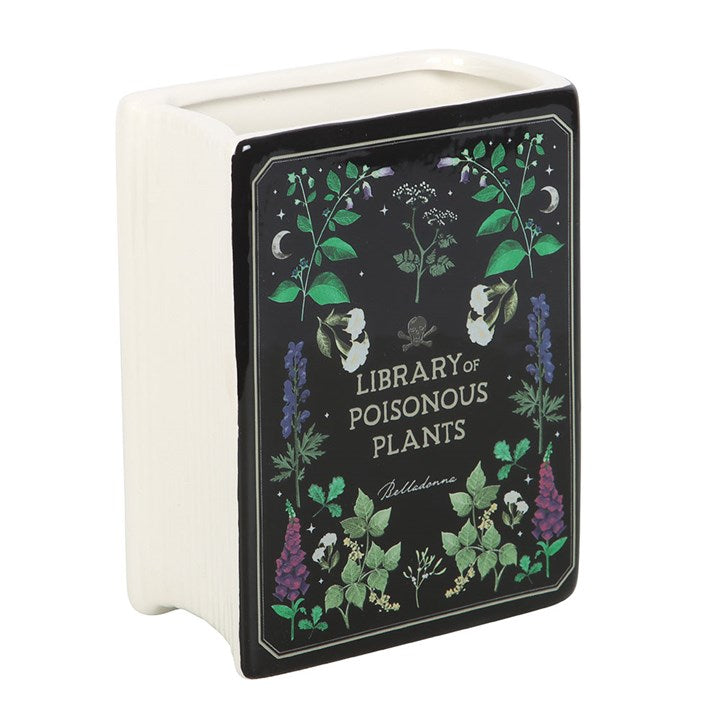 Poisonous Plants Book Shaped Vase N/A