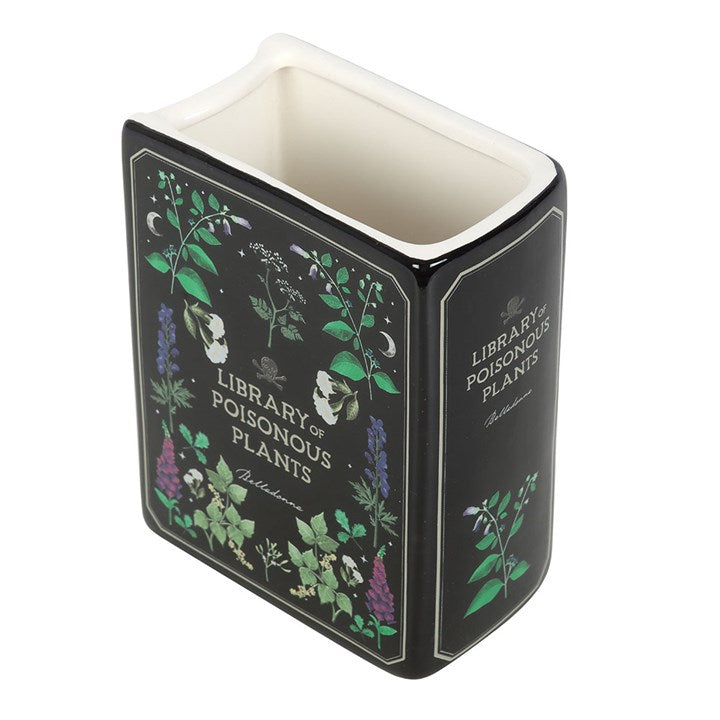 Poisonous Plants Book Shaped Vase N/A