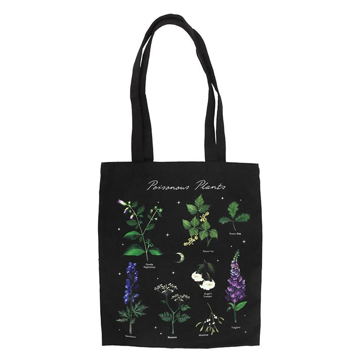 Poisonous Plants Polycotton Tote Bag N/A