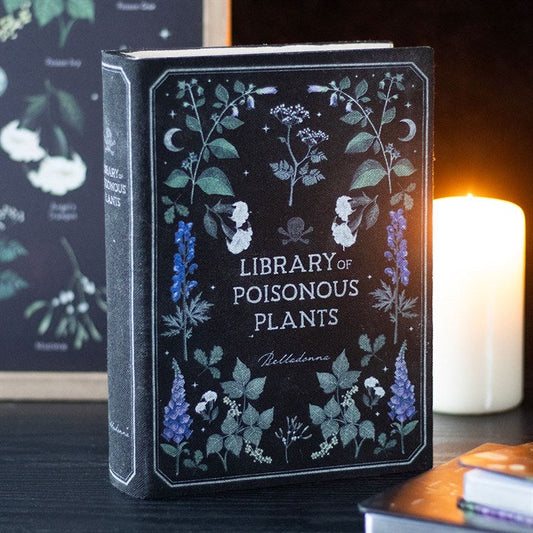 Library of Poisonous Plants Book Shaped Storage Box N/A