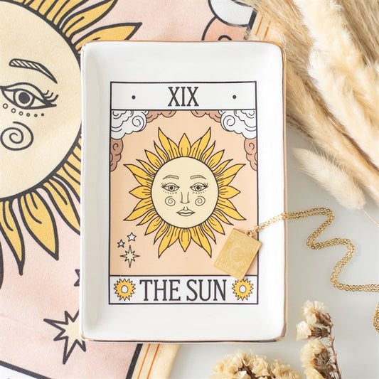 The Sun Vintage Tarot Trinket Dish N/A