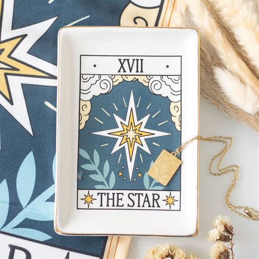 The Star Vintage Tarot Trinket Dish N/A