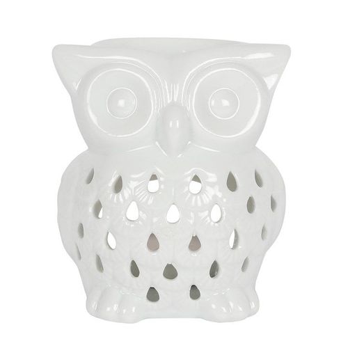 White Owl Oil Burner Front White Grey