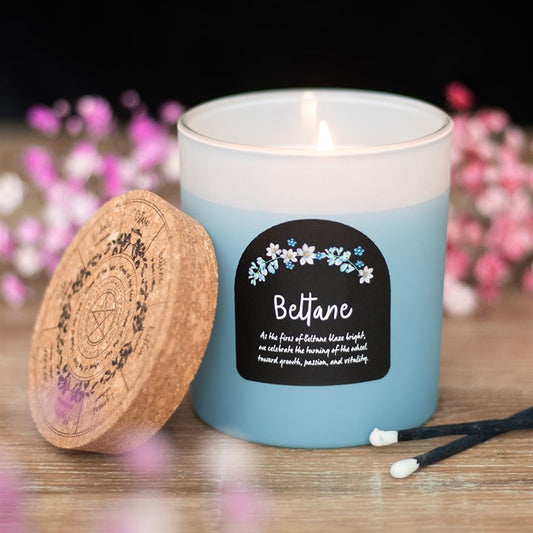 Beltane Orange Blossom Wheel of the Year Candle N/A