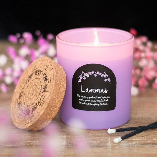 Lammas Cinnamon and Orange Wheel of the Year Candle N/A