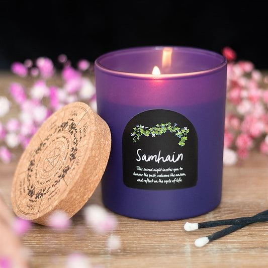 Samhain Spiced Pumpkin Wheel of the Year Candle N/A