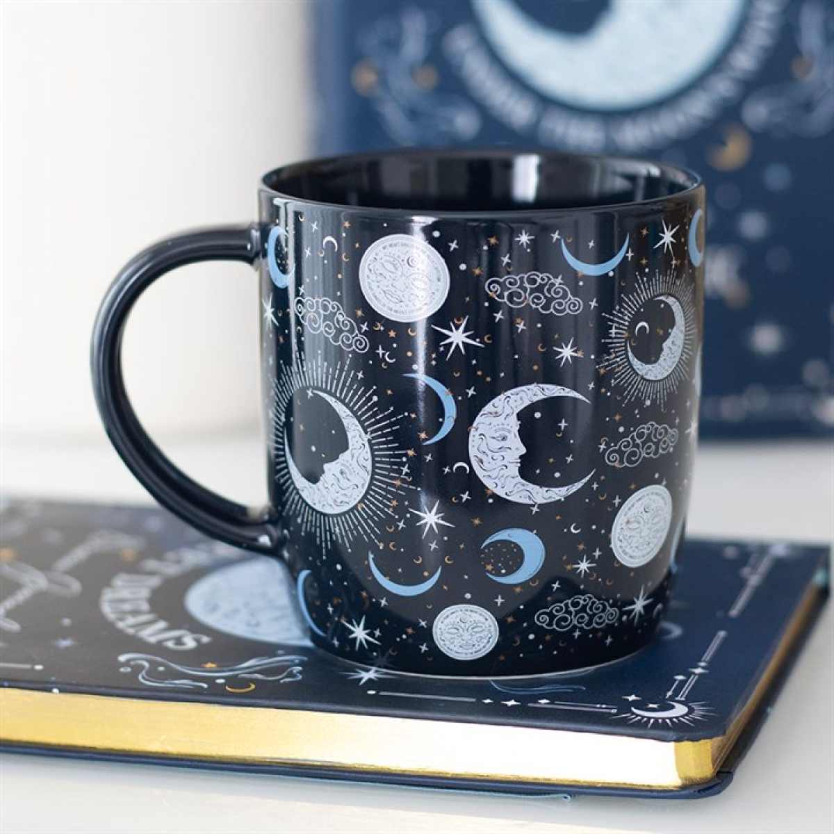 Blue Moon Print Mug N/A