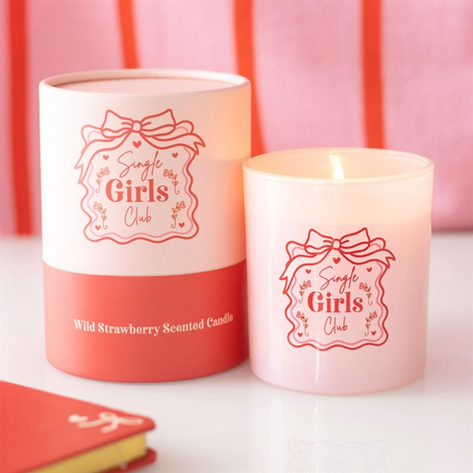 Single Girls Club Wild Strawberry Candle N/A