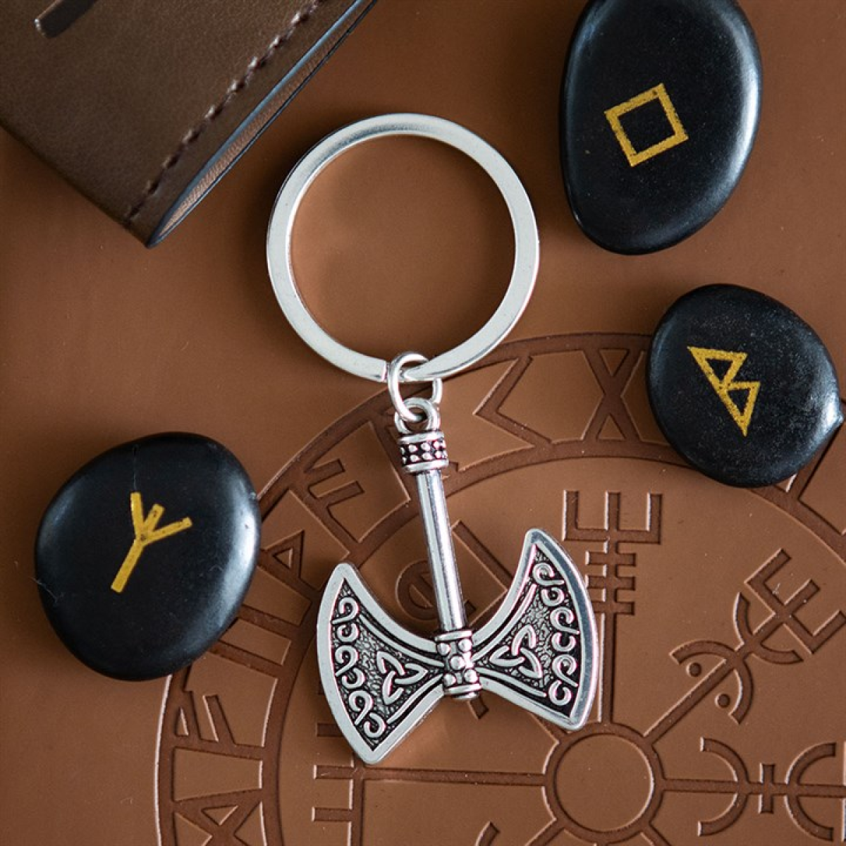 Strength and Power Axe of Valor Keyring N/A