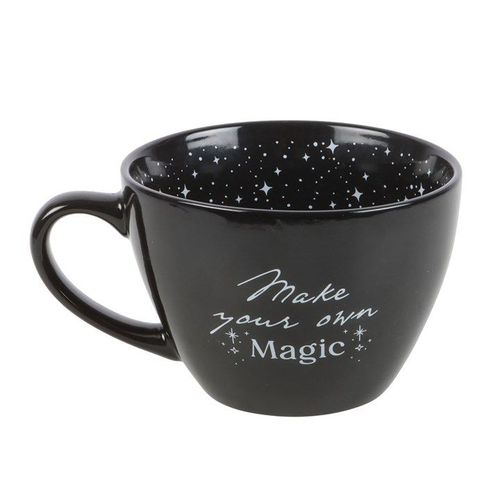 Make Your Own Magic Mug front black white 