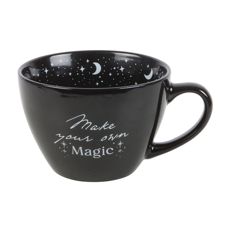 Make Your Own Magic Mug front black white