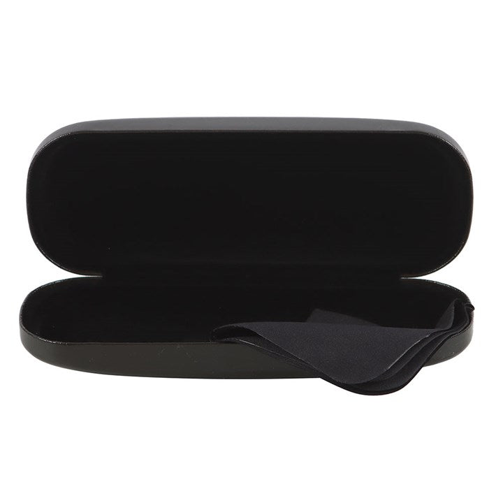 Poisonous Plants Glasses Case open black grey