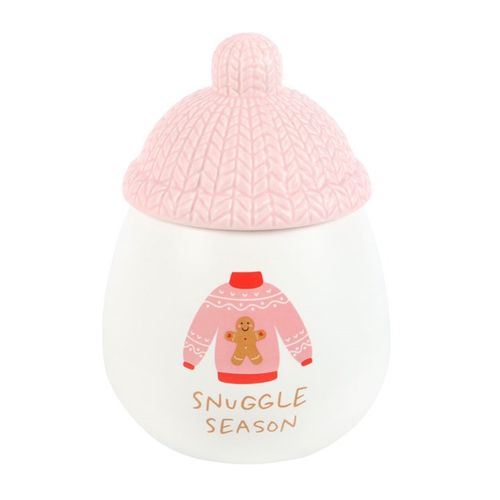 Snuggle Season Oil Burner front pink white 
