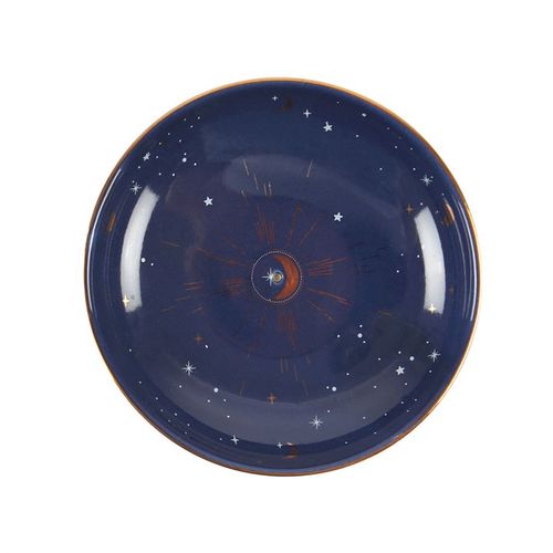 Starry Sky Incense Holder top blue purple 