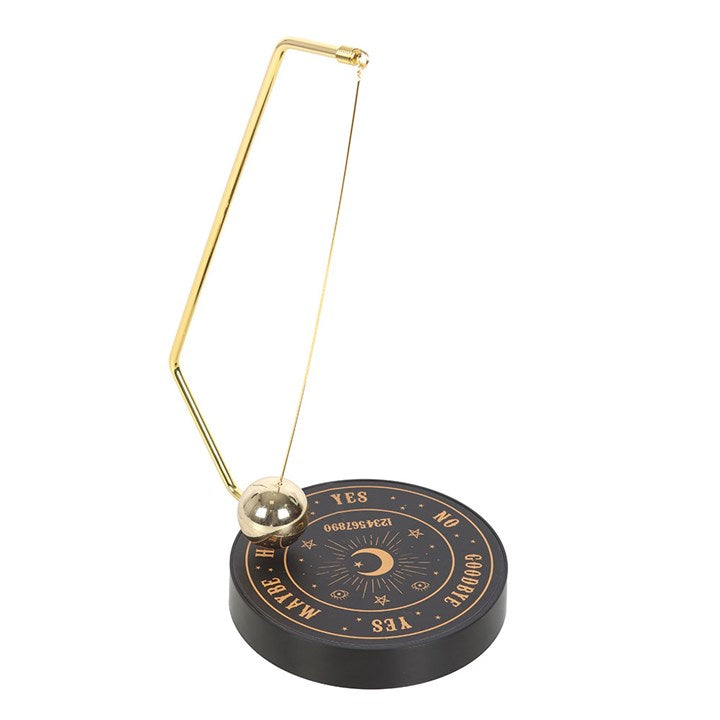 Talking Board Pendulum Decision Maker side black gold 