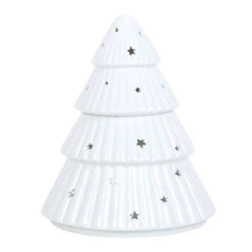 White Christmas Tree Oil Burner N/A