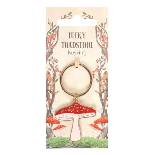 Lucky Toadstool Keyring N/A