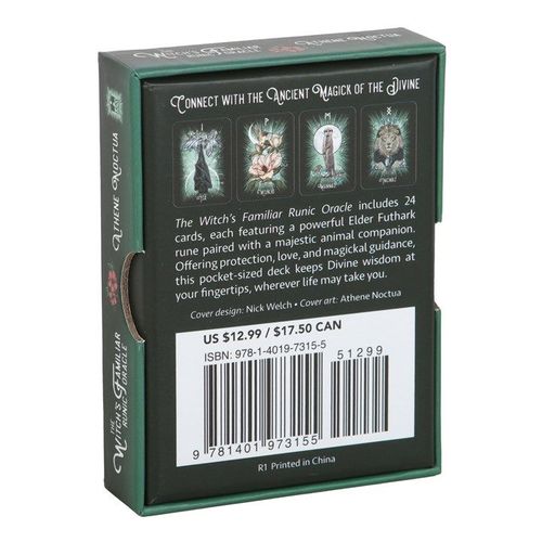 The Witch’s Familiar Runic Oracle Cards N/A