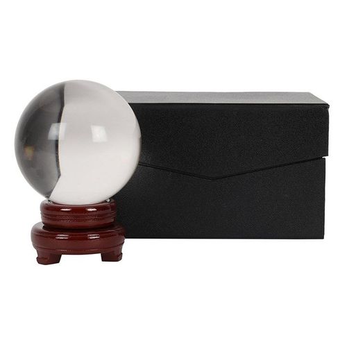 13cm Crystal Ball with Stand N/A