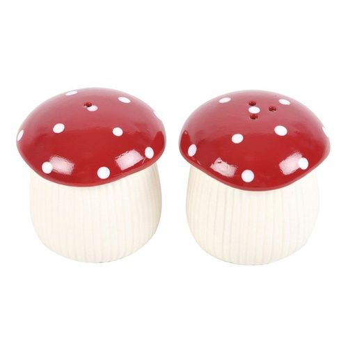 Mushroom Salt and Pepper Shakers N/A