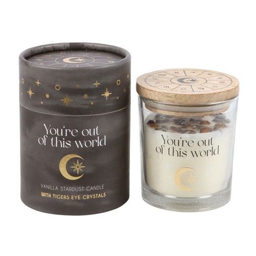 Vanilla Stardust Crystal Chip Candle N/A