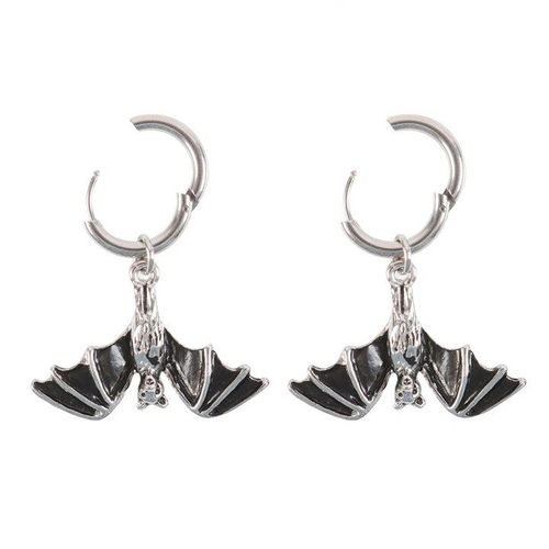 Hanging Bat Earrings N/A