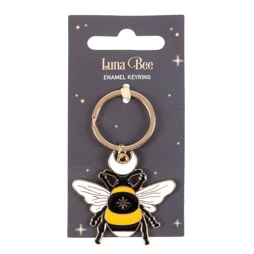 Forest Bee Enamel Keyring N/A